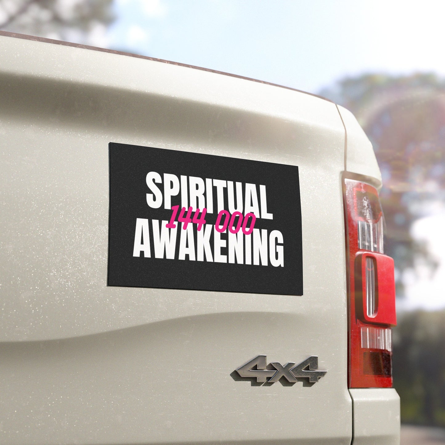 Spiritual Awakening Car Magnet