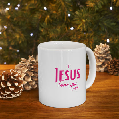 Jesus loves you mug™ ❤️